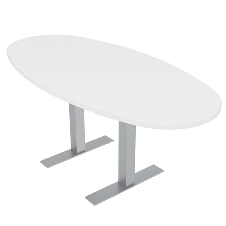 Skutchi Designs 33.5 in W, 69.5 in L, 29 in H, Engineered Wood Top, White HAR-BOVL-34X70-T-XD09